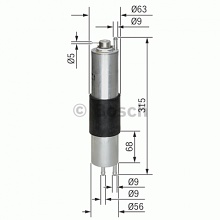 Palivový filtr Bosch 0 450 905 952