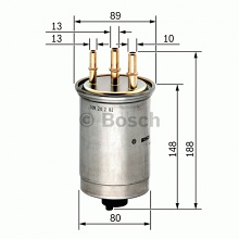 Palivový filtr Bosch 0 450 906 508