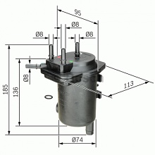 Palivový filtr Bosch 0 450 907 008