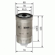 Palivový filtr Bosch 1 457 434 105