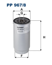Palivový filtr Filtron PP 967/8