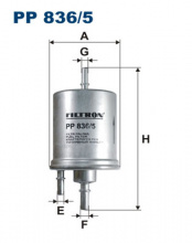 Palivový filtr Filtron PP836/5