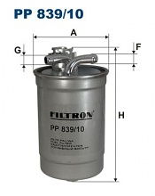 Palivový filtr Filtron PP839/10