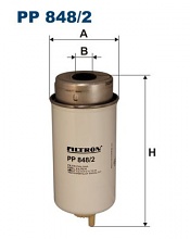 Palivový filtr Filtron PP848/2
