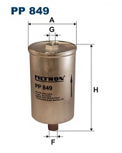 Palivový filtr Filtron PP849