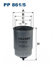 Palivový filtr Filtron PP861/5