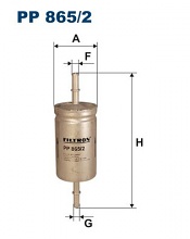 Palivový filtr Filtron PP865/2