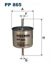 Palivový filtr Filtron PP865