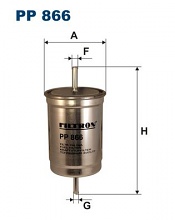 Palivový filtr Filtron PP866
