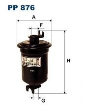 Palivový filtr Filtron PP876