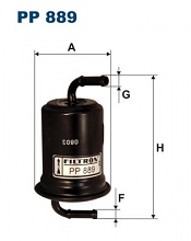 Palivový filtr Filtron PP889