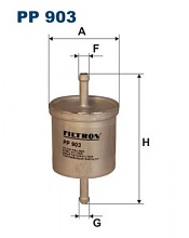 Palivový filtr Filtron PP903