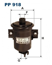 Palivový filtr Filtron PP918