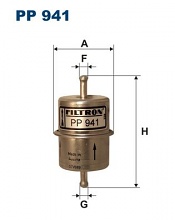 Palivový filtr Filtron PP941