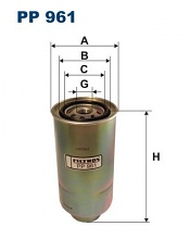 Palivový filtr Filtron PP961