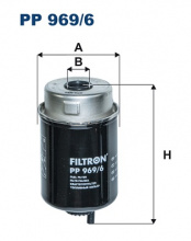 Palivový filtr Filtron PP969/6