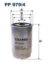 Palivový filtr Filtron PP979/4