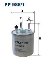 Palivový filtr Filtron PP988/1
