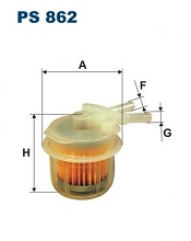 Palivový filtr Filtron PS862