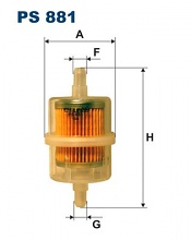 Palivový filtr Filtron PS881