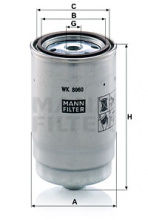 Palivový filtr Mann WK 8060 z