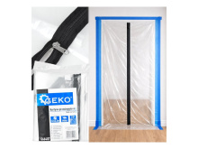 Protiprachové dveře se zipem I, 220×120 cm – GEKO
