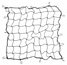 Pružná upevňovací síť 100x100cm