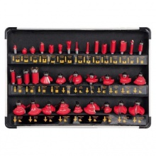 Sada fréz do dřeva, 35 ks, YATO