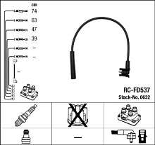 Sada kabelů pro zapalování NGK RC-FD537