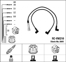 Sada kabelů pro zapalování NGK RC-VW210