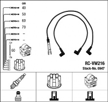 Sada kabelů pro zapalování NGK RC-VW216