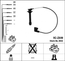 Sada kabelů pro zapalování NGK RC-ZX49