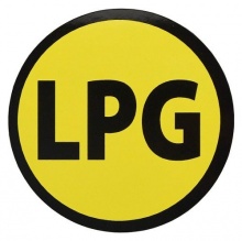 Samolepka LPG (70mm)