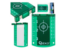 Terč pro zelený laser, s magnety - GEKO