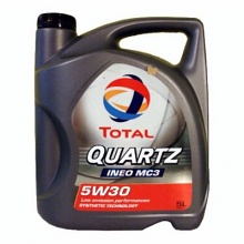 Total Quartz INEO MC3 5W-30, syntetický, 5L