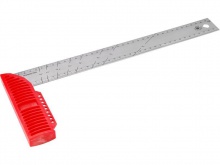 Úhelník NEREZ, 250mm, certifikovaná přesnost úhlu 90°, EXTOL PREMIUM