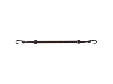 Upínací guma s háčky, 60 cm, černá BUNGEE SPIDER HOOK
