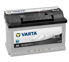 Varta black dynamic 12V 70Ah 640A E9 pravá 570144