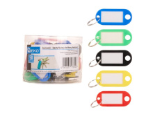Visačka na klíče, 5 barev, sada 50 ks - GEKO
