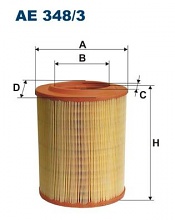 Vzduchový filtr Filtron AE348/3