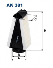 Vzduchový filtr Filtron AK 381