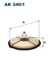 Vzduchový filtr Filtron AK340/1