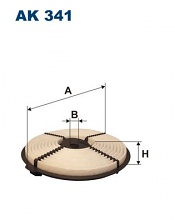 Vzduchový filtr Filtron AK341