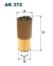 Vzduchový filtr Filtron AK372