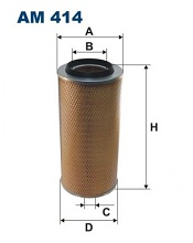 Vzduchový filtr Filtron AM414