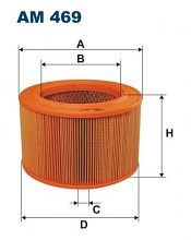 Vzduchový filtr Filtron AM469