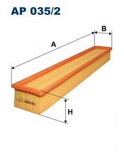 Vzduchový filtr Filtron AP035/2