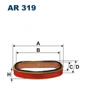 Vzduchový filtr Filtron AR319