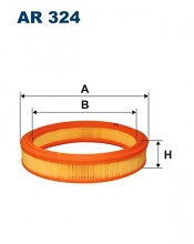 Vzduchový filtr Filtron AR324