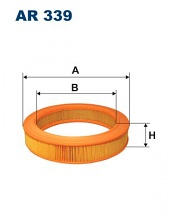 Vzduchový filtr Filtron AR339